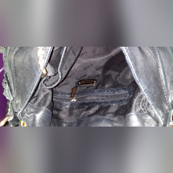 Botkier Genuine Leather Fringe Shoulder Bag. - Picture 3 of 6